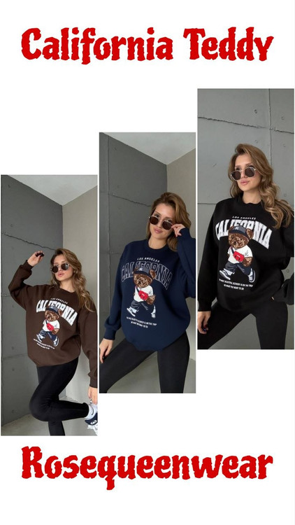 دورس زنانه ترک مدل تدی California گلدوزیدار