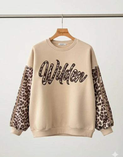 بلوز دورس پلنگی زنانه ترک