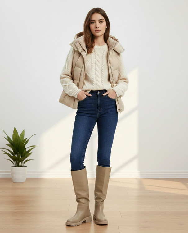 بلوز بافت زنانه وارداتی گیسویی فری سایز