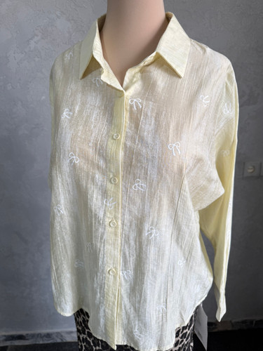 شومیز حریر شیشه ای فری سایز